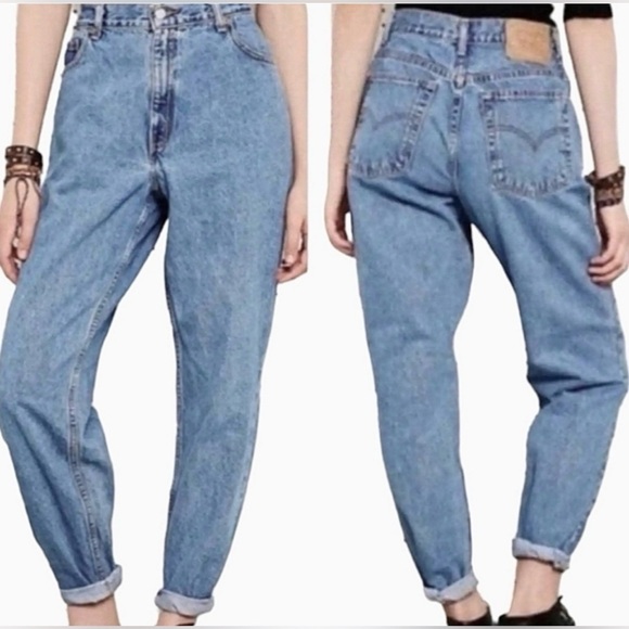 Levi's Denim - Vintage Levi’s 550 Jeans Relaxed Fit 1990’s size 14